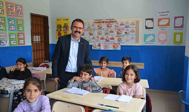 Kaymakam Ateş öğrencilerle bir araya geldi