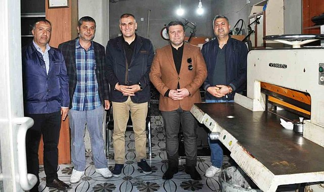 Kaymakam Ocak'tan gazetecilere ziyaret