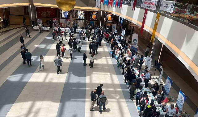 Malatya Park AVM'de üniversite tanıtım fuarı açıldı