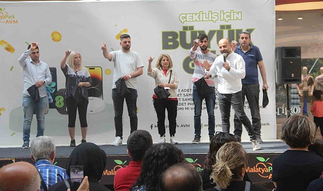 Malatya Park'ta çekiliş coşkusu