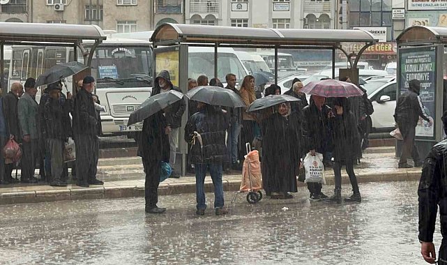 Meteorolojiden sağanak uyarısı