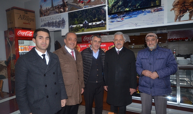Milletvekili Arslan, Sarıkamış'ta esnafları ziyaret etti