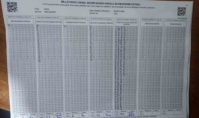 Milliyetçi Hareket Partisi'nin oyları Millet Partisi'ne yazıldı