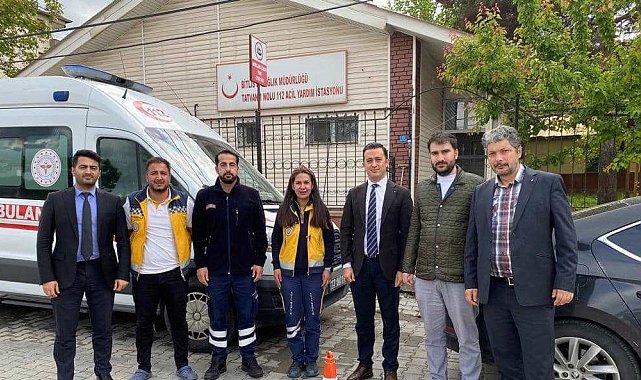 Sağlık Müdürü Ekici'den Tatvan'daki 112 istasyonlarına ziyaret