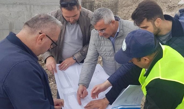 Selim’de, taşkın koruma inşaat çalışmaları devam ediyor