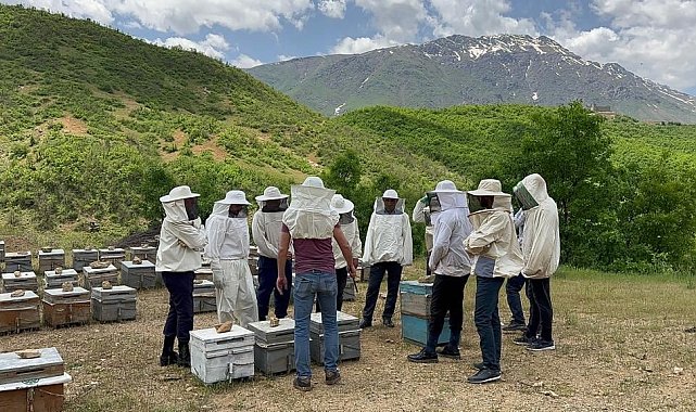 Şemdinli'de arıcılık kursuna yoğun ilgi