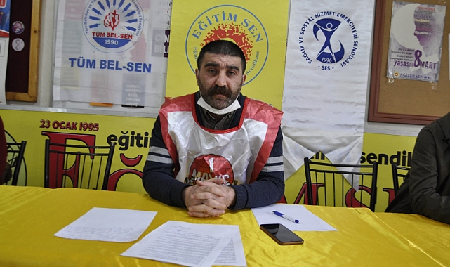 Topçu, “Yoksulluk sınırının üzerinde, eşit işe eşit ücret talep ediyoruz”