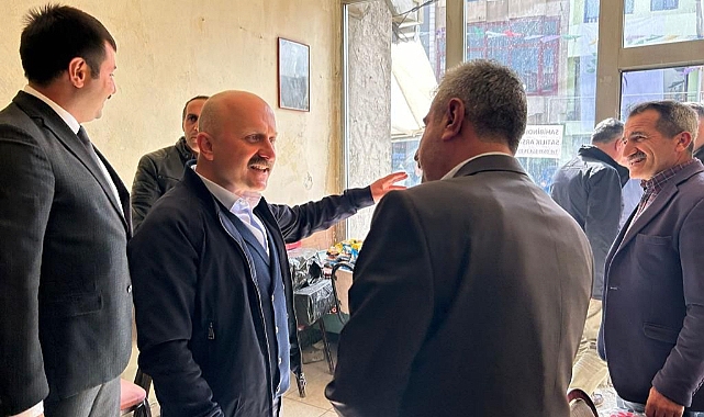 Vali Varol, Diyadin esnafını ziyaret etti