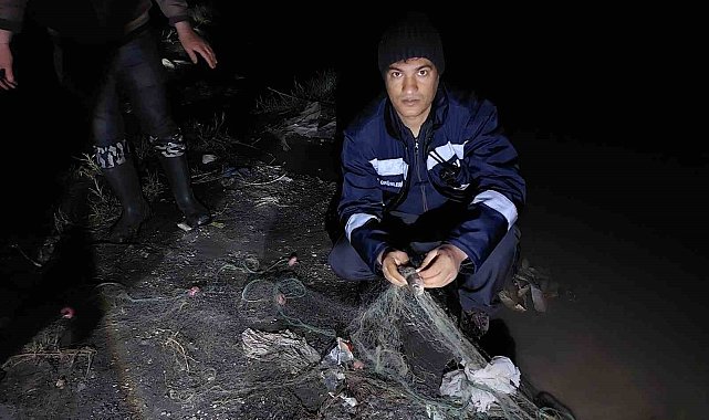 Van'da 500 kilogram inci kefali kurtarıldı