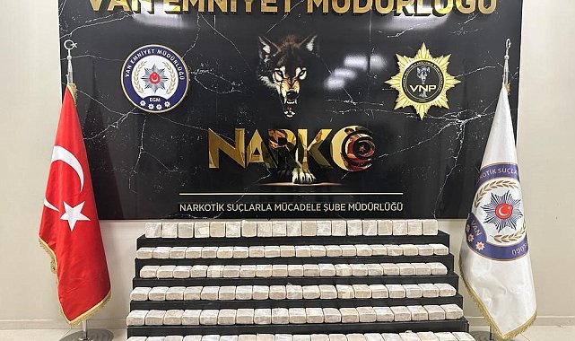 Van'da bir haftada 401 kilo uyuşturucu ele geçirildi