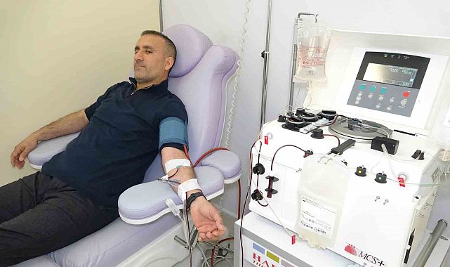Van'da kanaması durdurulamayan riskli hastaların 'Trombosit' ihtiyacı gideriliyor