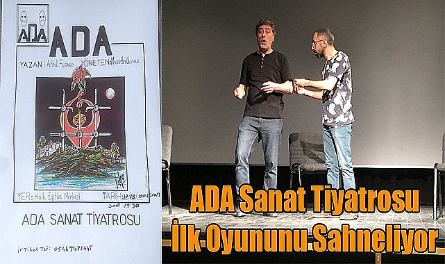 ADA Sanat Tiyatrosu Kars'ta ilk oyununu sahneliyor