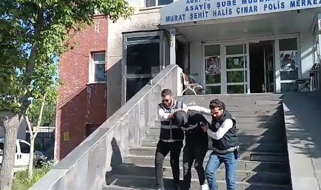 Ağrı'da oto faresi yakalandı