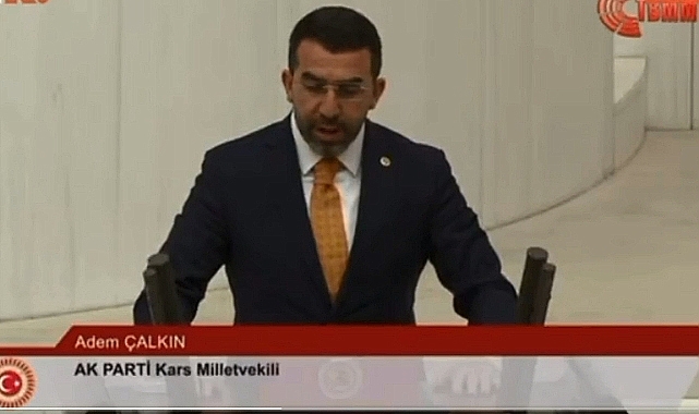 AK Parti Kars Milletvekili Adem Çalkın, TBMM'de yemin etti