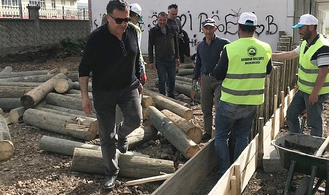 Ardahan Belediyesi park ve bahçe yaptırıyor
