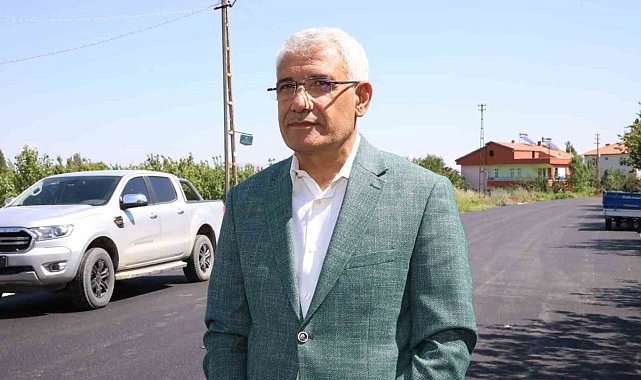 Başkan Güder: "İlçe genelinde asfalt serimlerini bu yıl bitirmeyi hedefliyoruz"