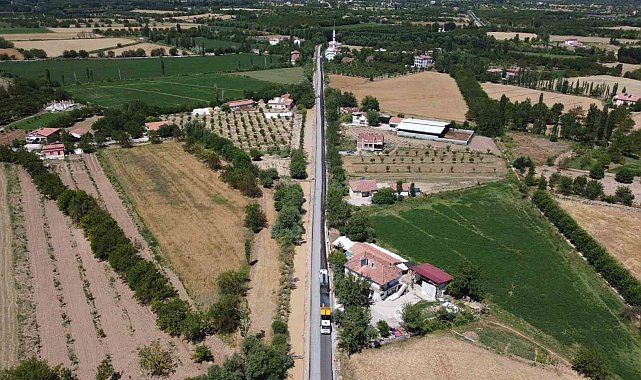Battalgazi'de Hasırcılar Mahallesi'ne 10 km'lik asfalt serimi