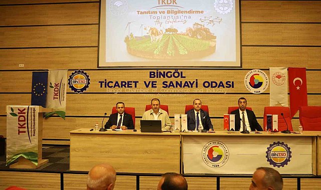 Bingöl'de TKDK toplantısı gerçekleştirildi