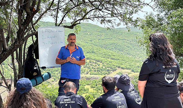 BİNTSO Arama ve Kurtarma Ekibine eğitim verildi