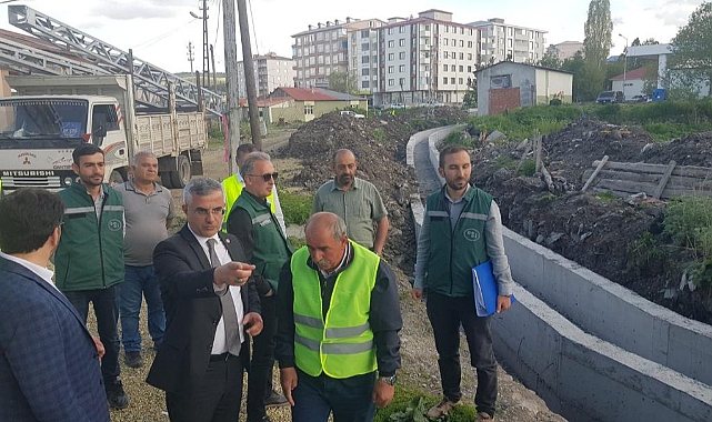 Bölge Müdürü Kotan, çalışmaları inceledi