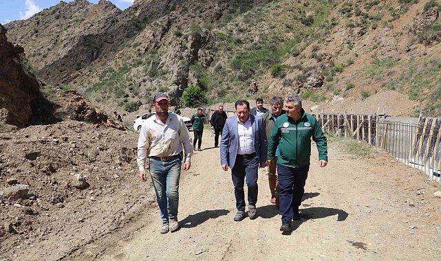 Bölge Müdürü Yavuz; Tortum, Oltu ve Narman'da incelemelerde bulundu