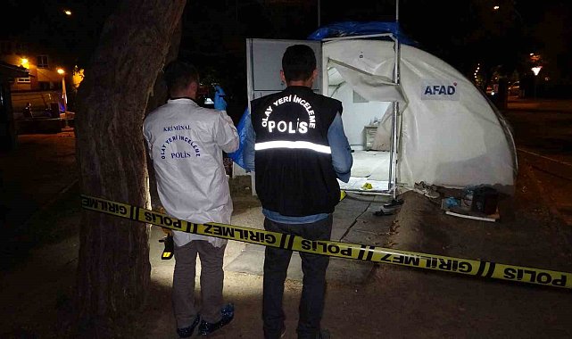 Çadırda silahlı saldırıya uğrayan şahıs yaralandı