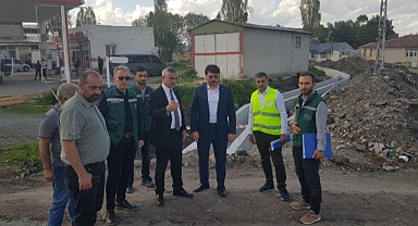 DSİ 24. Bölge Müdürü Kotan, inşaatları yerinde inceledi