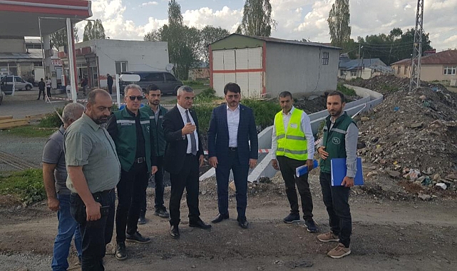 DSİ 24. Bölge Müdürü Kotan, inşaatları yerinde inceledi