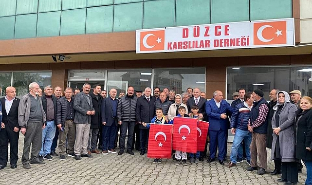 Düzce Karslılar Derneği Kongresi heyecanlı geçti