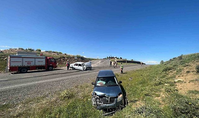 Elazığ'da iki ayrı trafik kazası: 9 yaralı