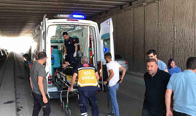Elazığ'da otomobil ile motosiklet çarpıştı: 1 yaralı