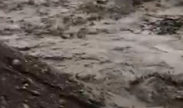 Elazığ'da sağanak yağış sele neden oldu