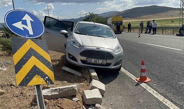 Elazığ'da trafik kazası: 1'i ağır 4 yaralı