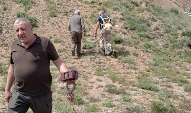 Elazığ'da yasa dışı avcılık yapan 2 kişi yakalandı
