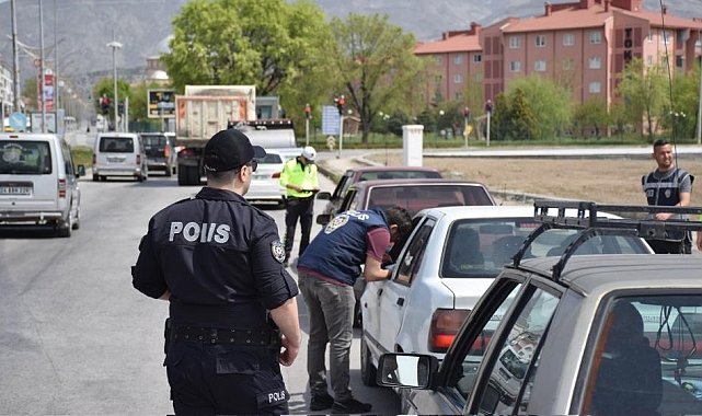 Erzincan'da mayıs ayında 544 kişiye adli-idari işlem yapıldı
