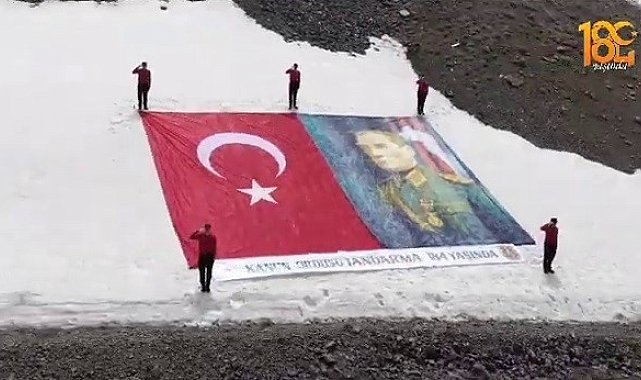 Erzurum Jandarması'ndan duygu dolu klip