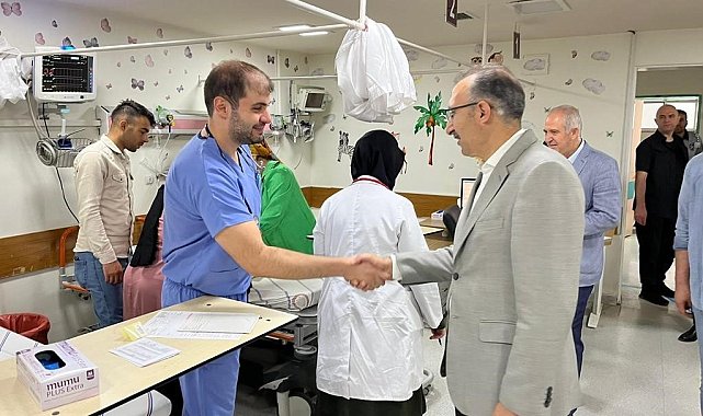 Fırat Üniversitesinde bayramlaşma töreni