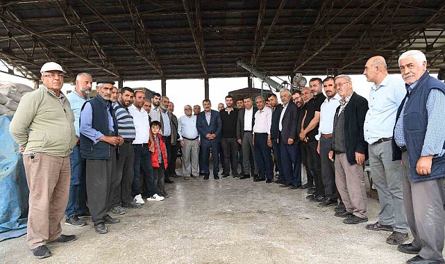 Gürkan: Buğday Pazarı Esnafını ziyaret etti