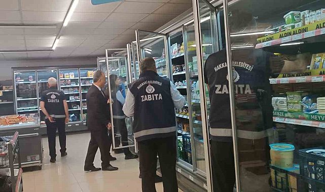 Hakkari Belediyesinden sıkı denetim