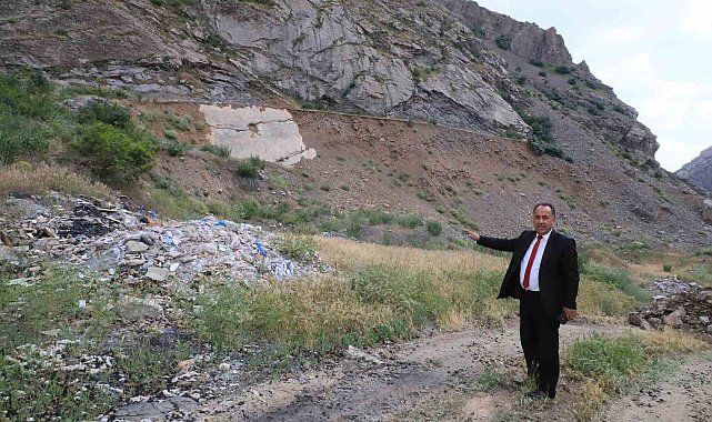 Hakkari'de hafriyat döküm alanı belirlendi