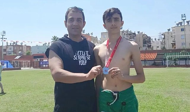 Hasan Kantaş'tan gümüş madalya