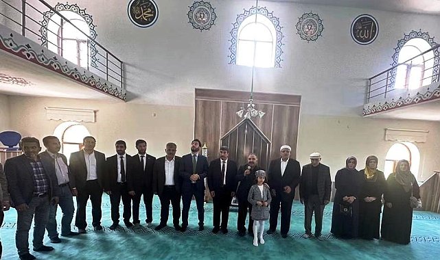 Hazret-i İbrahim Camii dualarla ibadete açıldı
