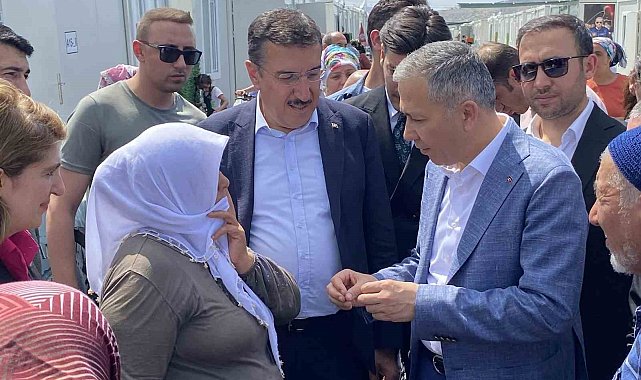 İçişleri Bakanı Ali Yerlikaya Malatya'da incelemelerde bulundu