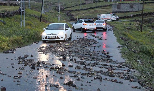 Iğdır'da sağanak sele neden oldu