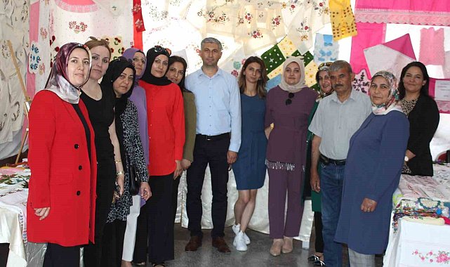 Iğdırlı kadınların bir yıllık emekleri görücüye çıktı