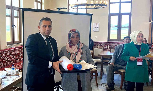 Kadın çiftçilere "Uygulamalı Süt Hijyeni Eğitimi" verildi