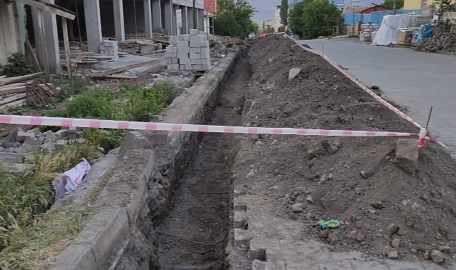 Kağızman'da elektrik hatları yeraltına alınıyor