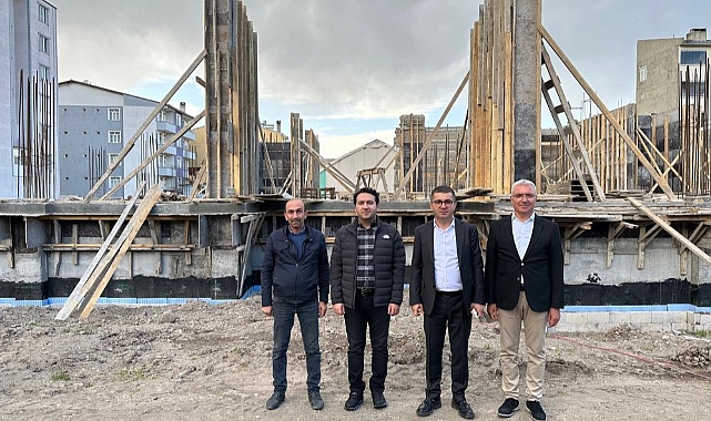 Kağızman Hükümet Konağı'nın yapımı devam ediyor