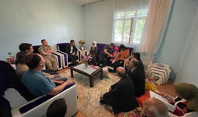 Kaymakam Daştan'dan anlamlı ziyaret