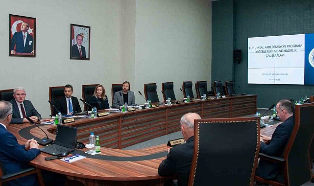 Kurumsal Akreditasyon Programı değerlendirme toplantısı yapıldı